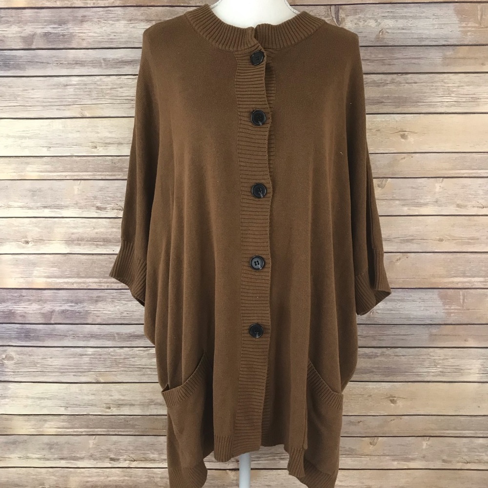 Vince Camuto Poncho Sweater